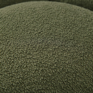 VIG Furniture Yolonda Plush Curved Green Teddy Chair With Hexagonal Tufting, Solid Wood Frame, 440 Lb Capacity VGEV2126C-CHR-C-13