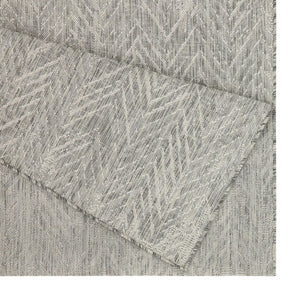 English Elm Sunshine Silver 2'7" X 7'3" Indoor/Outdoor Area Rug - Durable, Stylish, Pet-Friendly, Easy Care! B186P198888-GIGA