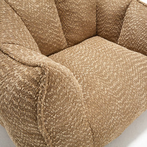 English Elm Sofa plush beanbag chair with superfiber cover and resilient foam filling for ultimate home comfort and relaxation Coffee W1996P252265