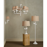 Charny White Floor Lamp