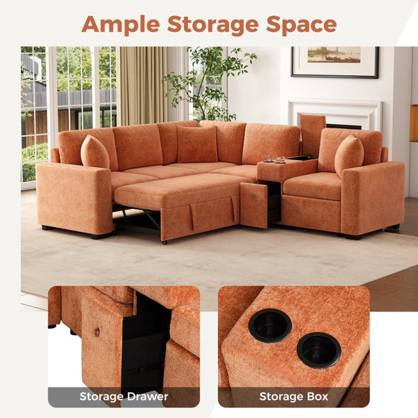 English Elm Swivel Barrel Accent Chair Chenille Tufted Round Club Seat for Living Room Lounge N719S002260G