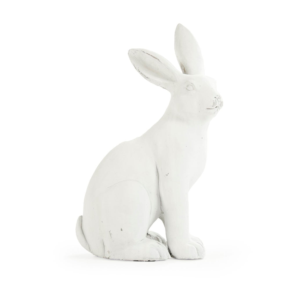 Zentique Rabbit Accent Piece (8353l A584) – Elegant Matte Off-white Polyresin Décor For Playful Sophistication Matte Off,White Polyresin 8353l A584