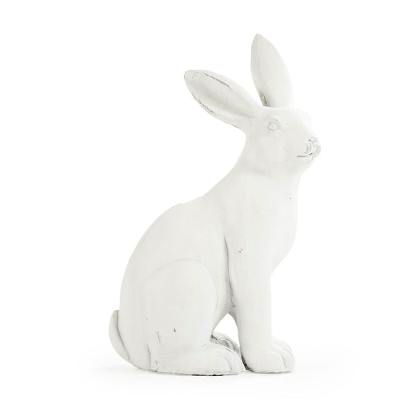 Zentique Rabbit Accent Piece (8353l A584) – Elegant Matte Off-white Polyresin Décor For Playful Sophistication Matte Off,White Polyresin 8353l A584