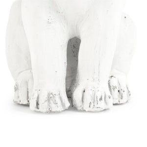 Zentique Rabbit Charming hand-finished polyresin accent sculpture with lifelike texture for mantel or shelf décor W8.5 x H14 x D6 8353S A584