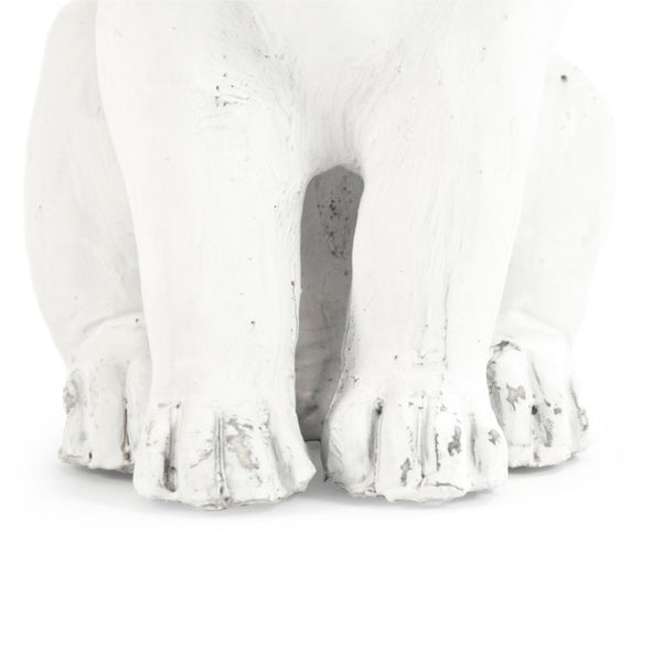 Zentique Rabbit Charming hand-finished polyresin accent sculpture with lifelike texture for mantel or shelf décor W8.5 x H14 x D6 8353S A584