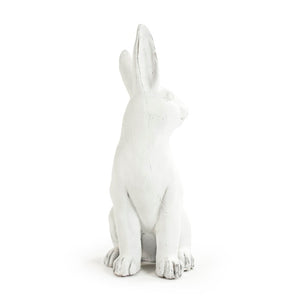 Zentique Rabbit Charming hand-finished polyresin accent sculpture with lifelike texture for mantel or shelf décor W10 x H19 x D9 8354L A584