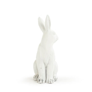 Zentique Rabbit Charming hand-finished polyresin accent sculpture with lifelike texture for mantel or shelf décor W8.5 x H14 x D5.5 8354S A584