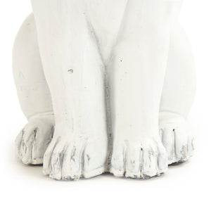 Zentique Rabbit Charming hand-finished polyresin accent sculpture with lifelike texture for mantel or shelf décor W8.5 x H14 x D5.5 8354S A584