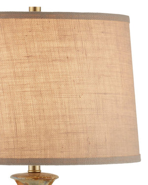 Currey & Company Stellata Table Lamp - Unique Crystallized Design With Rich Speckles For Elegant Home Décor Accent Ivory Ceramic 6000-1037-currey-company