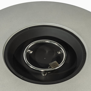 English Elm 36" 50000 BTU Propane Fire Pit Table with Stainless Burner, Lava Rocks, Rain Cover & Pulse Igniter W853P193940
