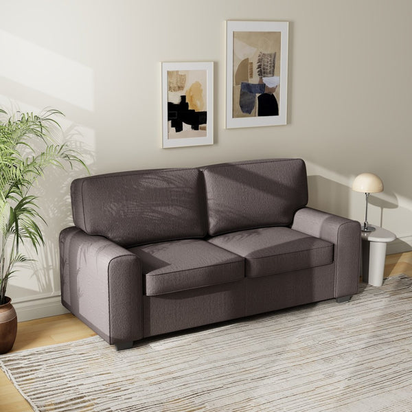 English Elm 69.6" Chenille Upholstered Loveseat with Spring Cushions and Metal Frame for Modern Spaces Grey W3568P431423