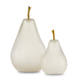 Glass Pear Set of 2