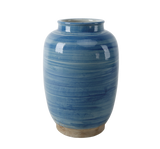 Lilys Sky Blue Vase Small 16"H 8365-S