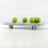 Lilys 24" Laguna Marble Tray With Three Stand 8369-L