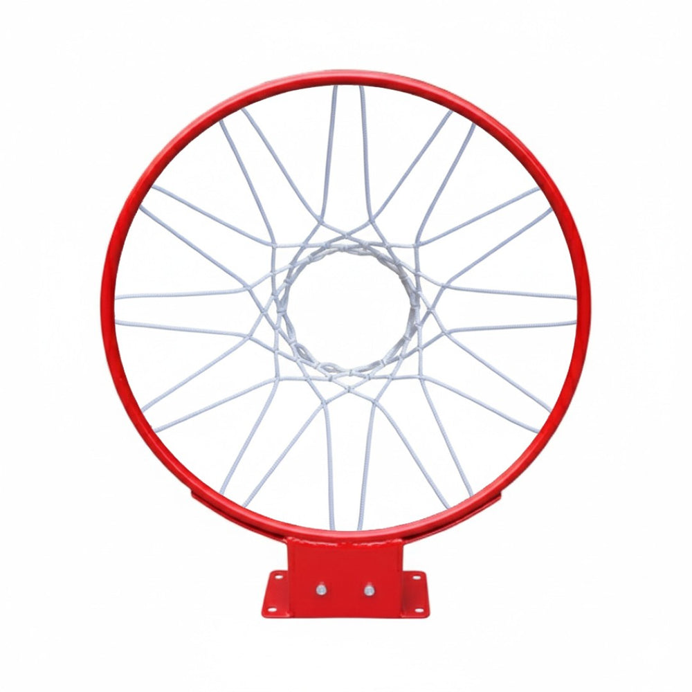 English Elm Basketball Wall Mount Hoop Steel Rim Heavy Duty Net Indoor Outdoor All Season Play W3087P379523