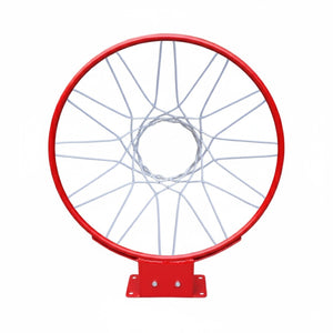 English Elm Basketball Wall Mount Hoop Steel Rim Heavy Duty Net Indoor Outdoor All Season Play W3087P379523