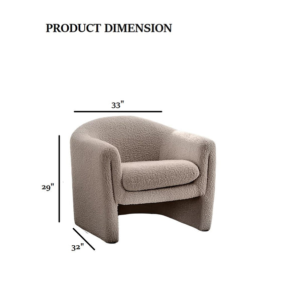 English Elm Contemporary Swivel Chair with Curved Backrest and Metal Legs, Blue Fabric, Contrast Welt Accent Mushroom 34 L x 31 W x 31 H B2741P391212