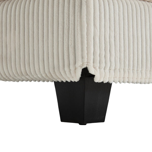 English Elm United Cozy Cloud Sleeper Sofa Bed & Oversized Chaise Lounge With Usb, Storage & Cup Holders W1568S00161-GIGA