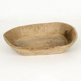 Lilys Approx 24" Long Oval Antique Wooden Tray Weathered Natural (Size And Finish Vary) 8377-L