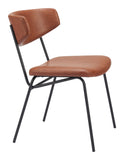 Charon Dining Chair - Set of 2 Vintage Brown 110258 Zuo Modern