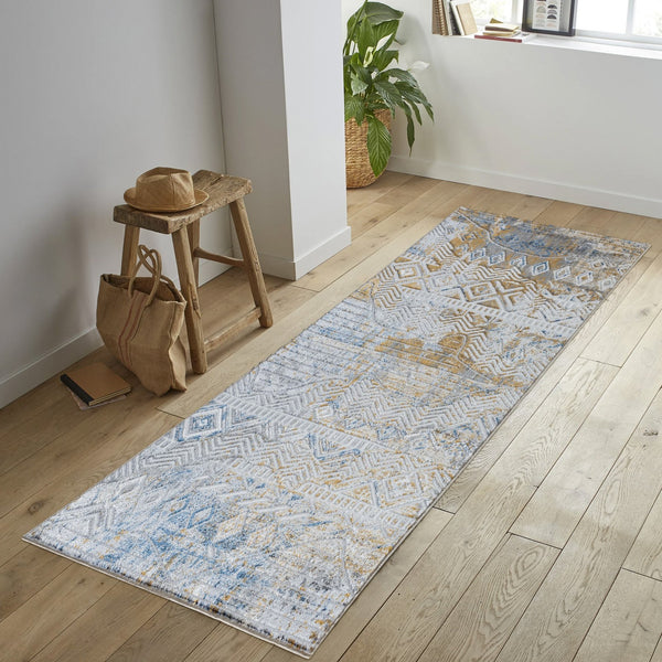 English Elm Legacy Multi Area Rug 2'7" X 7' - Soft, Durable, Kid & Pet Friendly, Perfect For High-Traffic Spaces B186P181151