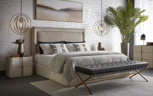 Sunpan Whistler Hand-Loomed Wool-Blend Rug - Artisan Crafted for a Cozy, Unique Touch in Any Room Oatmeal