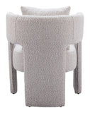 Melilla Dining Chair Misty Gray 109990 Zuo Modern