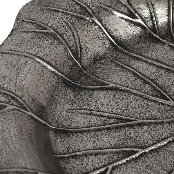 English Elm Christopher Knight Home® - Platter Elegant Oval Aluminum & Glass Serving Tray with Floral Motif, Chills or Heats, Handwash Only (16.5") 71639.00