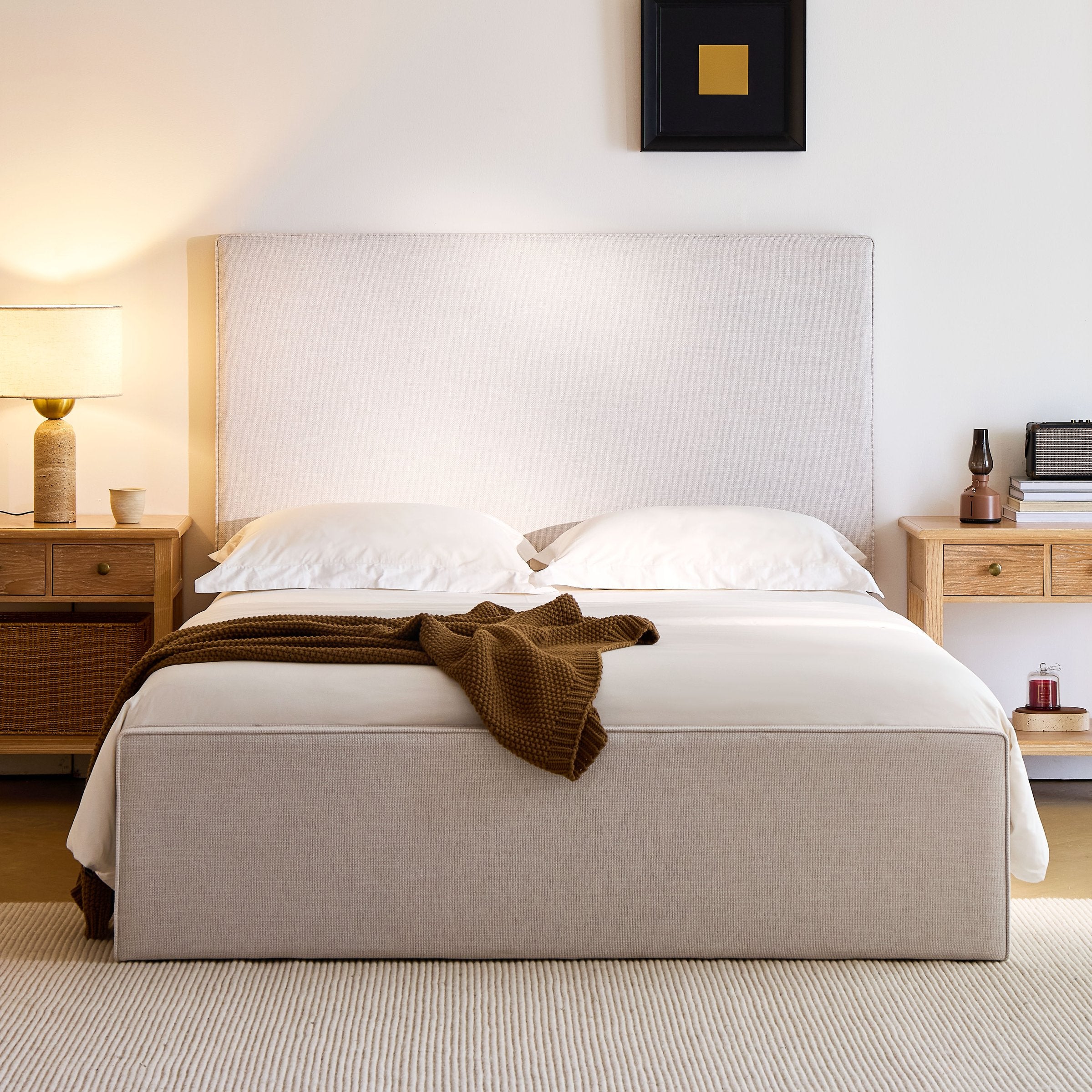 English Elm Lucas Upholstered Bed