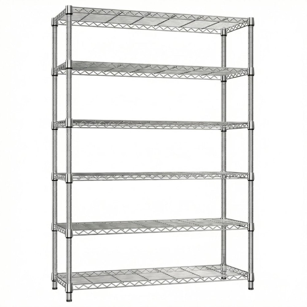 English Elm 5-shelf Heavy Duty Wire Rack Industrial Carbon Steel Garage Pantry Storage Unit W5386P445629
