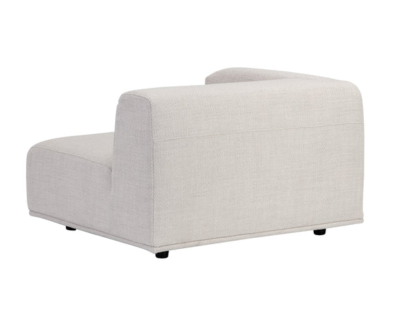 Sunpan Darren Modular Sectional - Creative and Stylish Seating Solution for Modern Living Spaces Today! Left Armchair - 42.5W x 38D x 26H
