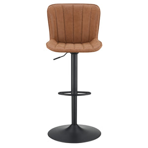 OSP Home Furnishings Kirkdale Height Adj Stool  - Set of 2 Sand