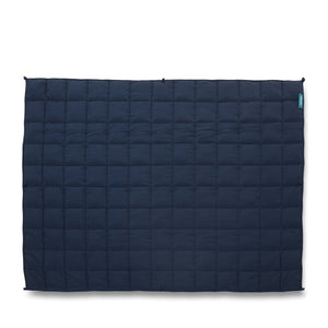 English Elm Christopher Knight Home® - 205T Cotton Weighted Blanket 20lbs – Breathable 7-Layer Cooling Design for Deep Pressure Sleep Aid Navy Blue 72154.00NBLU