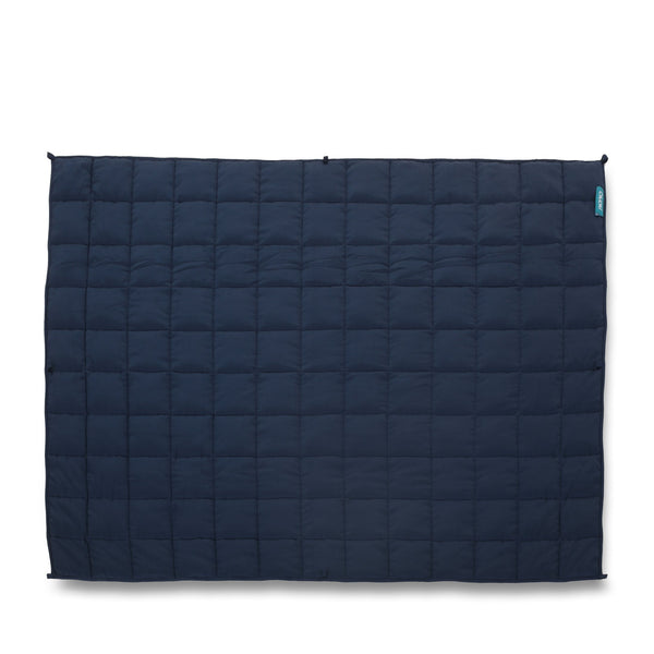 English Elm Christopher Knight Home® - 205T Cotton Weighted Blanket 20lbs – Breathable 7-Layer Cooling Design for Deep Pressure Sleep Aid Navy Blue 72154.00NBLU