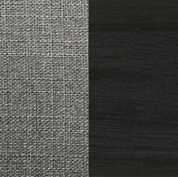 English Elm 2pc Mid-century Z Chair with Rich Fabric Upholstery, Solid Hardwood Frame, Angled Legs & Modern Flair Brown,Gray 21.07 L x 13.98 W x 28.94 H B011P303458