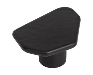 Sunpan DETTI Coffee Table - Sculptural Matte Black Concrete End Table for Indoor & Outdoor Elegance 112620