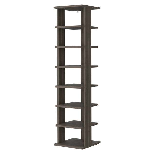 English Elm Fm Furniture Ivonny 7-Tier Freestanding Shoe Rack - Slim, Modern Organizer For Easy Access & Style B128P361093