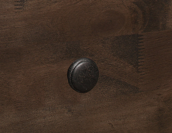 English Elm Wallace & Bay - Brown Farmhouse 9-Drawer Dresser — Rustic Wood Storage, Easy-Care Finish, Spacious 65.6" L Design for Stylish Organization B361P384477