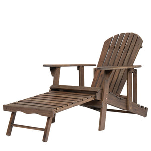 English Elm Christopher Knight Home® - Malibu Acacia Wood Folding Adirondack Chair - Rustic Comfort For Patios, Decks & Campouts! N770P241669E
