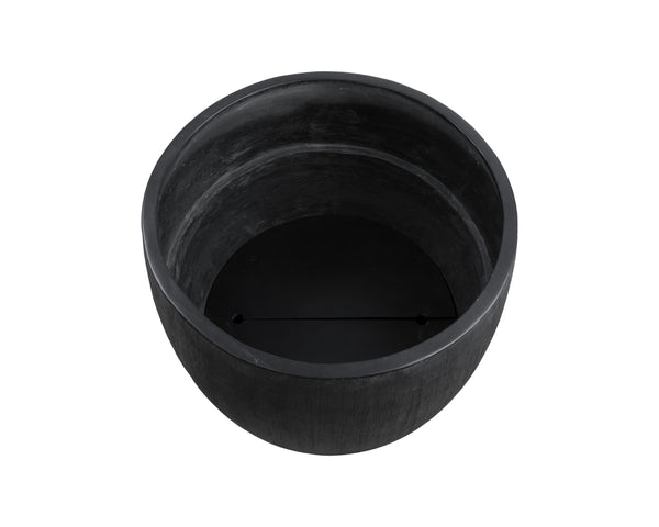 Sunpan Coleus Planter - Stylish Round Design in Durable Concrete, Perfect for Indoor & Outdoor Spaces Large - 33.75W x 33.75D x 33H