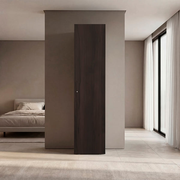 English Elm Home Freestanding Tall Linen Cabinet with Four Shelves for Bathroom or Bedroom B200P465727