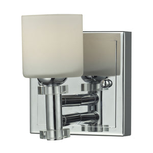 1LIGHT GLASS BATH BAR in CHROME FINISH 84070/1 Elk Lighting