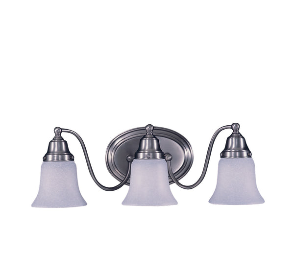 Framburg 3-light Elegant Magnolia Sconce – Handcrafted Lighting Fixture With Curvaceous Arms For Timeless Style Satin Pewter Metal 8413 Sp