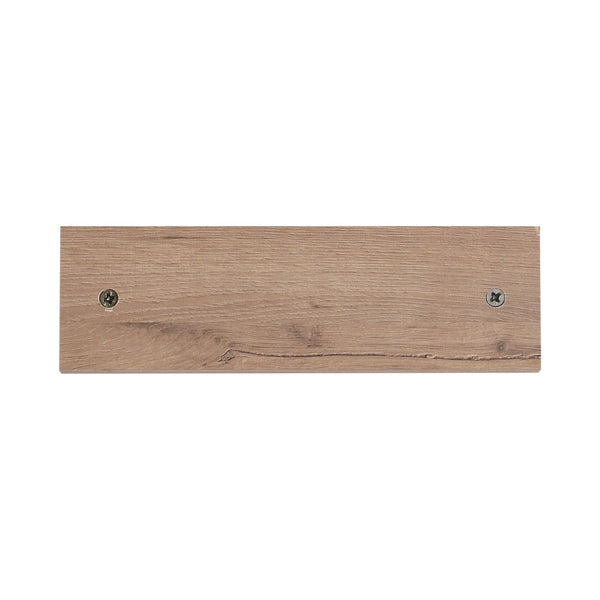 English Elm 10'' Wall Mount Bathroom Mirror Cabinet Open Shelf Plywood Melamine Storage Organizer W999P470292