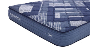 English Elm Light- King Hybrid Mattress Graphite Memory Foam Pocketed Coils Cooling Sleep B342P315676