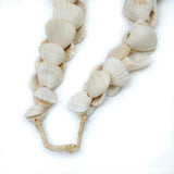 Lilys 17" Long Large White Shell Strand Approx.1-3" Wide 8421