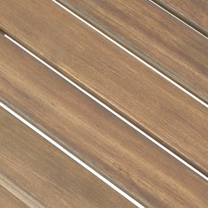 English Elm Christopher Knight Home® - SEDONA Acacia Outdoor Coffee Table with Open Slat Top, Durable Wood Design for Patio Living Spaces Grey 41.5 L x 28.25 W x 7.5 H 65811.00DGRY