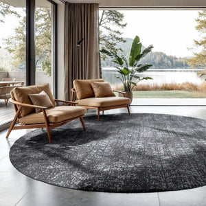 Louis de Poortere Mad Men Collection Geometric Step Pattern Area Rug Bold Contrast for Living Room or Office Harlem Contrast 9'6 x 9'6 120132
