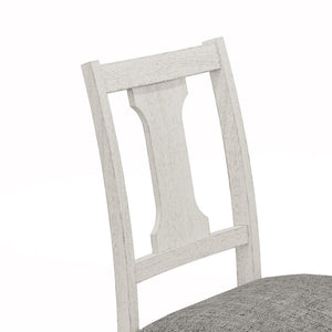 English Elm Liana Boucle Upholstered Counter Stool with Cognac Leather Accents and Iron Legs B2749P413304