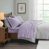 True North by Sleep Philosophy Micro Fleece Casual Sheet Set SHET20-797 Lavender